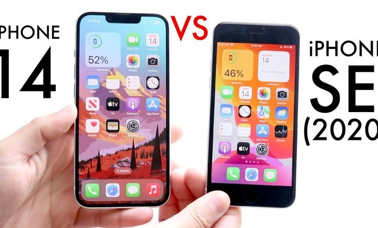 The uses of iphone SE vs iphone 14 pro max?